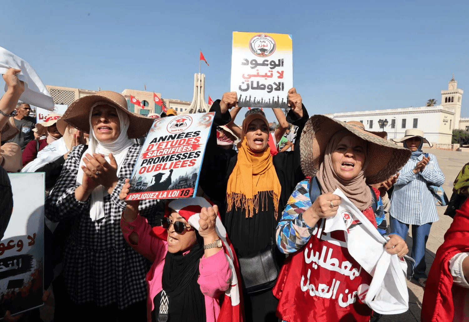 اقتحام معتمدية المكناسي: صرخة غضب للعاطلين عن العمل في تونس